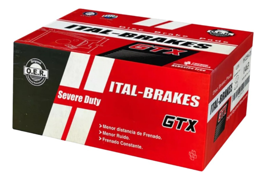 D_NQ_NP_601187-MLC98755531240_112025-F.jpg Pastillas Freno Del. Jeep Grand Cherokee 2005-2012 GTX - Imagen 1