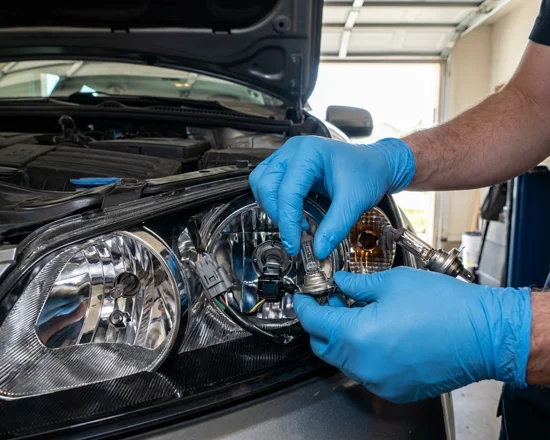 Instalación de ampolletas